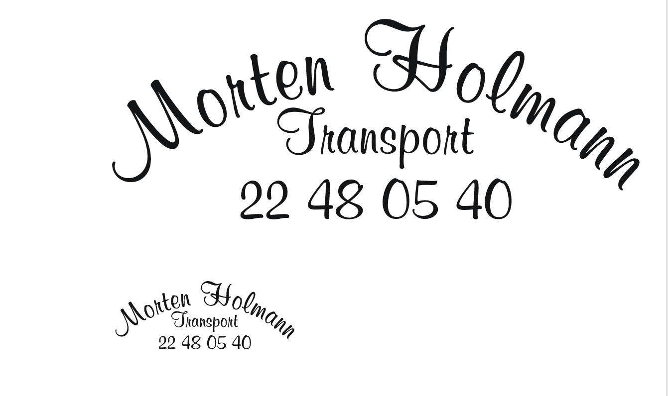 Morten Holmann transport 